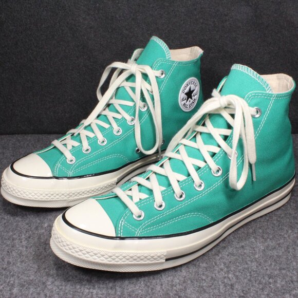 Converse Chuck 70 Seasonal Color Pool Green Sneakers Court Green Mens Size 11 - Picture 1 of 10